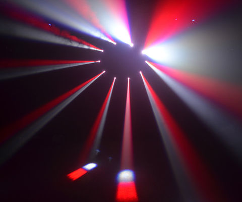 クラブ/党/結婚 DMX の段階の照明のための移動頭部 RGBW LED のビーム段階の照明 サプライヤー